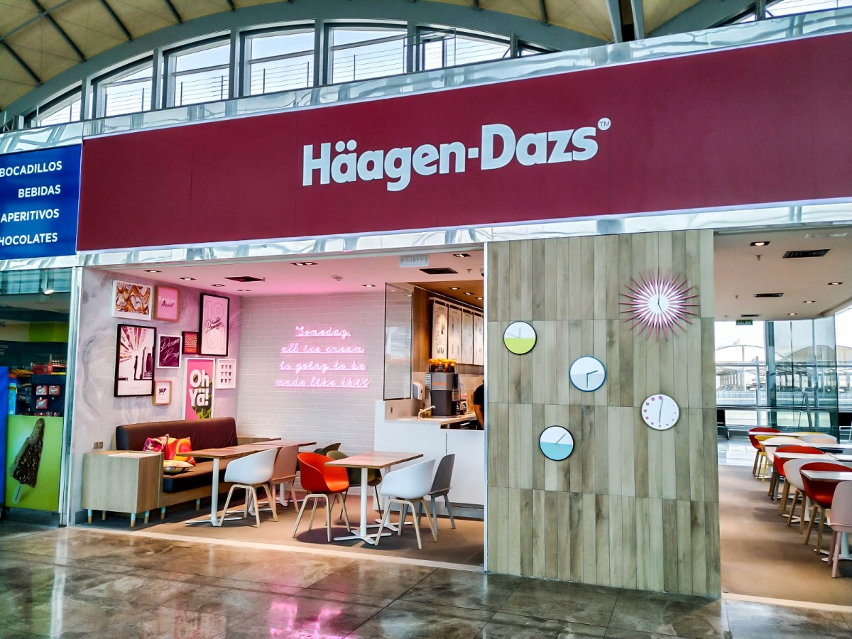 HÄAGEN-DAZS ALICANTE AIRPORT
